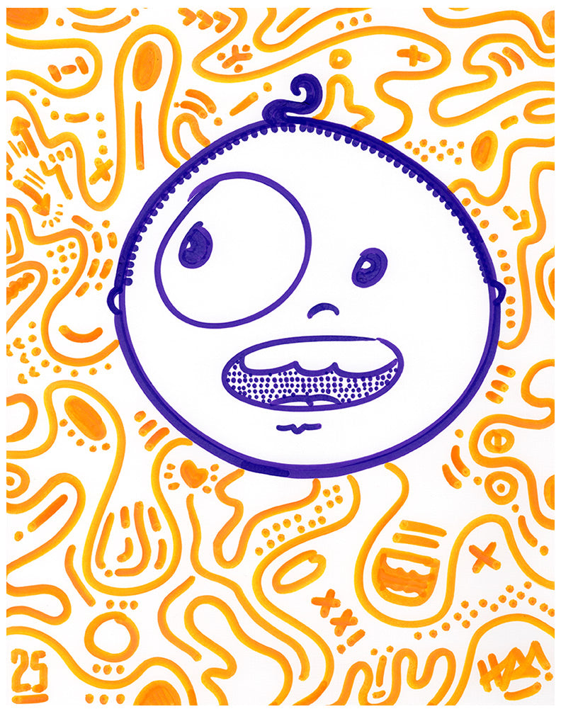 BabyD – Limited Edition Art Print (Unframed) – stayartsywithme