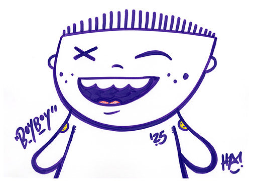 BoyBoy – Limited Edition Art Print (Unframed)