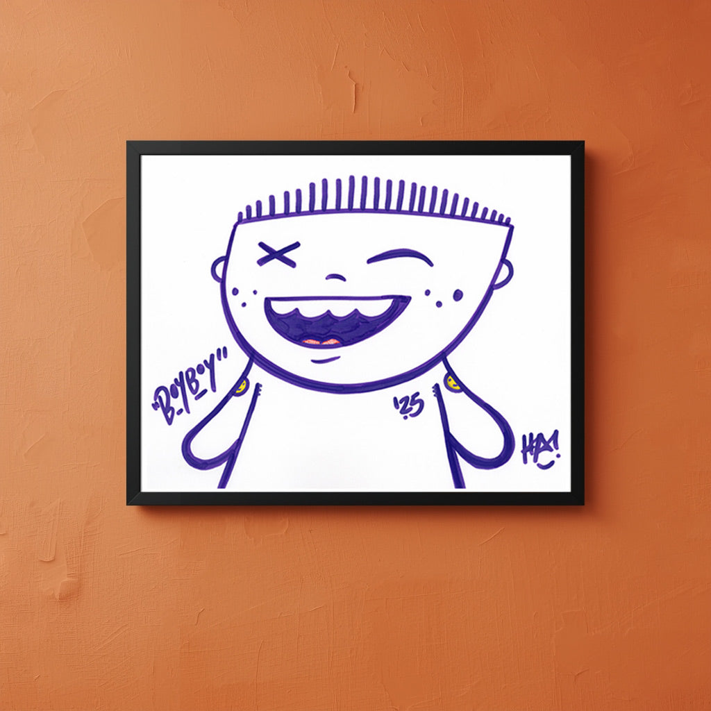 BoyBoy – Limited Edition Art Print (Unframed)