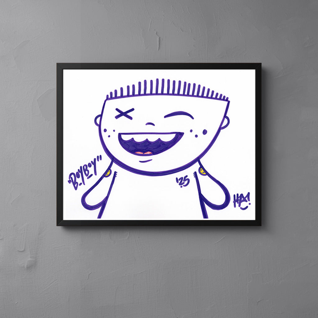 BoyBoy – Impresión artística de edición limitada (sin marco)