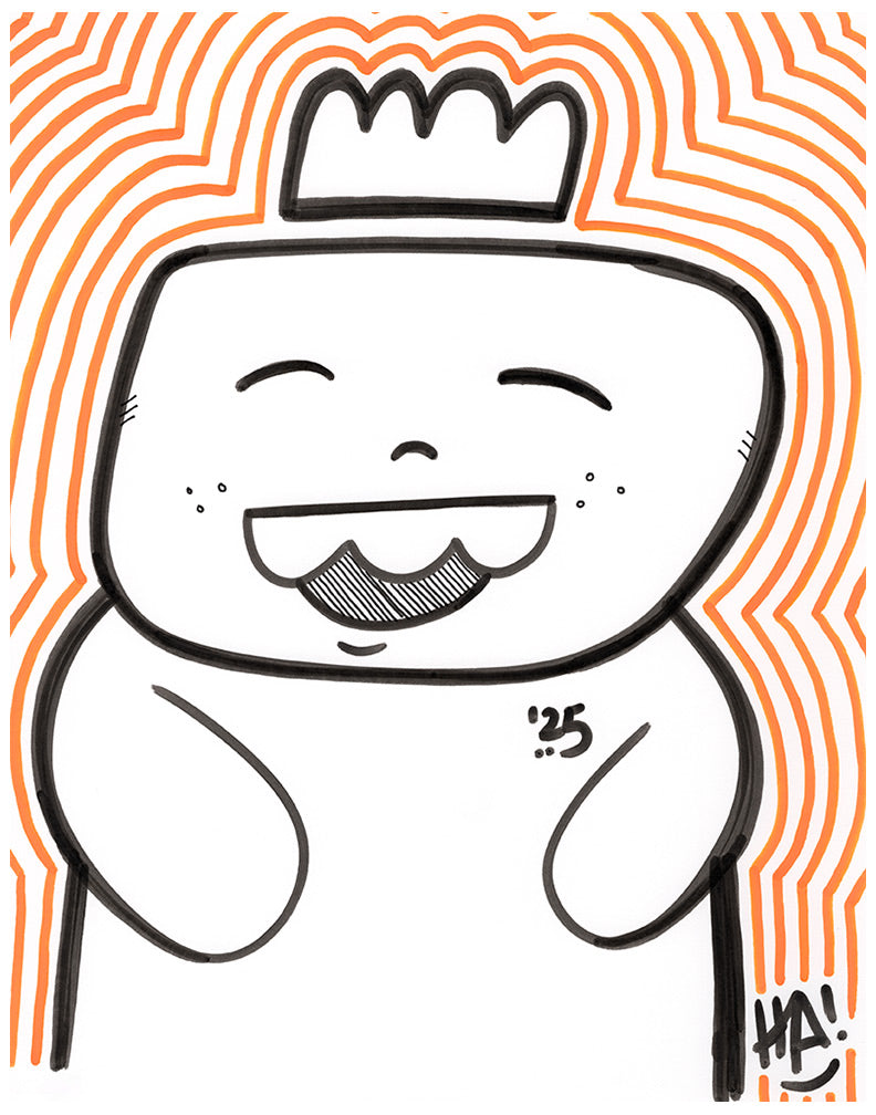 Mr Joy – Limited Edition Art Print (Unframed)