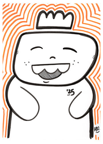 Mr Joy – Limited Edition Art Print (Unframed)