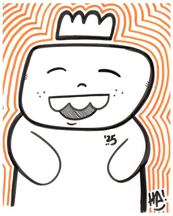 Mr Joy – Limited Edition Art Print (Unframed)