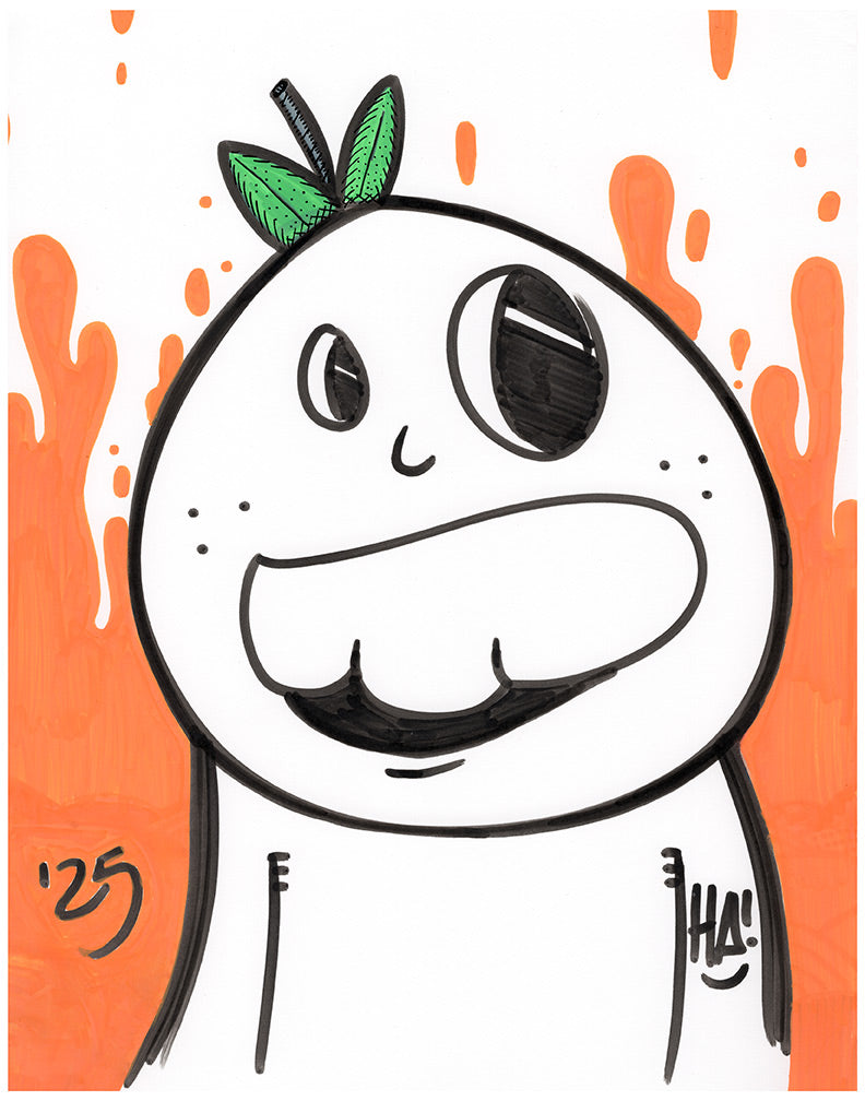 Mr Orange – Limited Edition Art Print (Unframed)