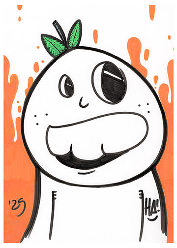 Mr Orange – Limited Edition Art Print (Unframed)