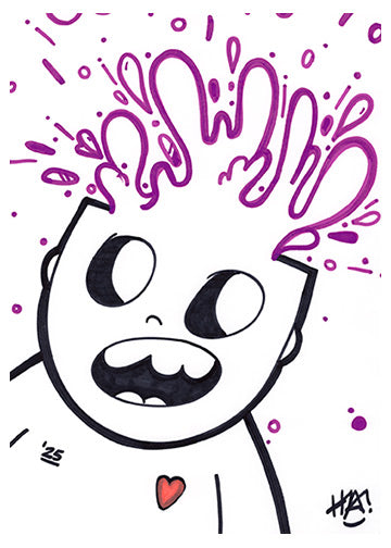 Out of Your Mind – Limited Edition Art Print (Unframed)