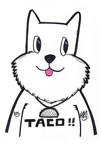 Taco!! – Limited Edition Art Print (Unframed)