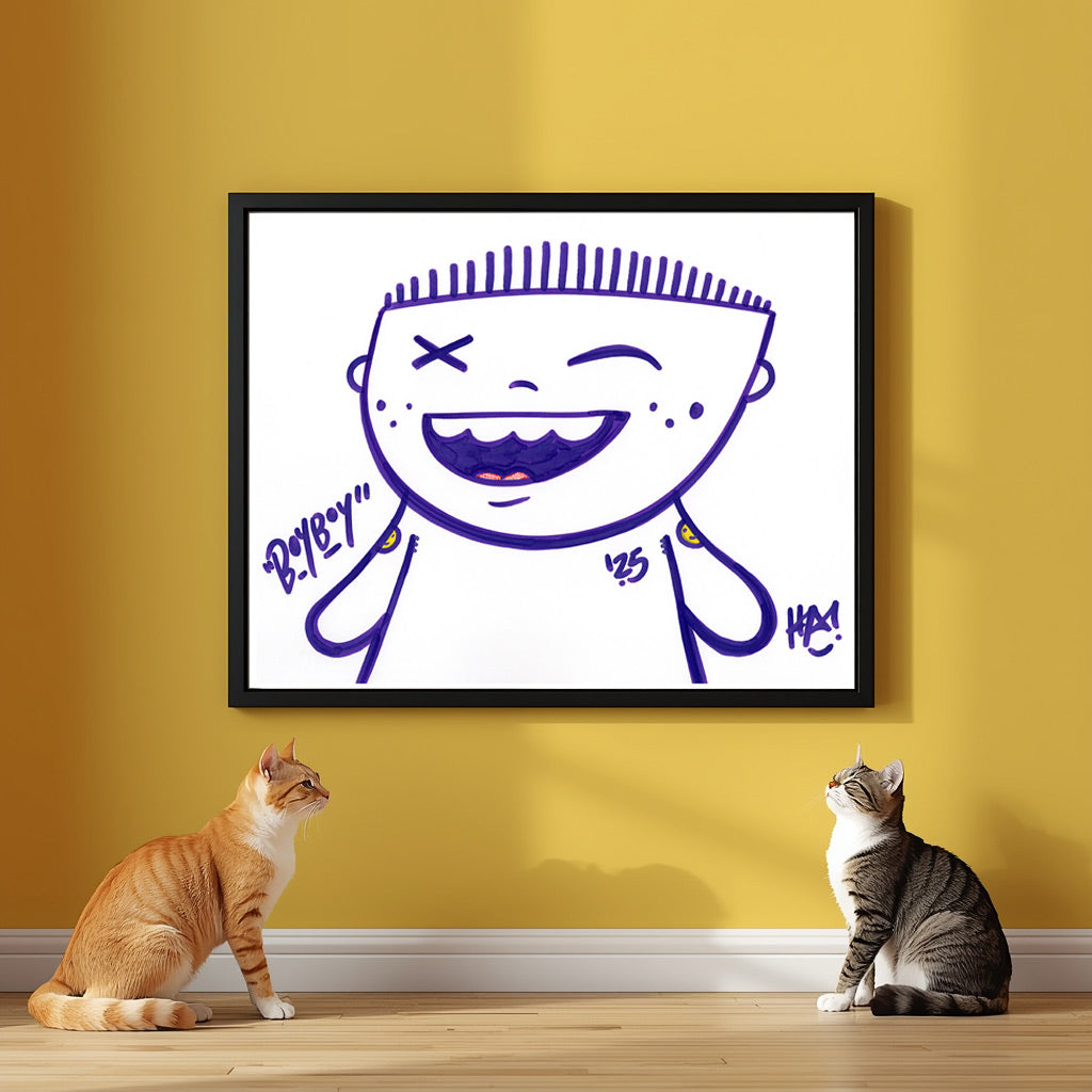 BoyBoy – Limited Edition Art Print (Unframed)