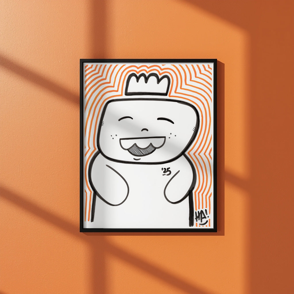 Mr Joy – Limited Edition Art Print (Unframed)