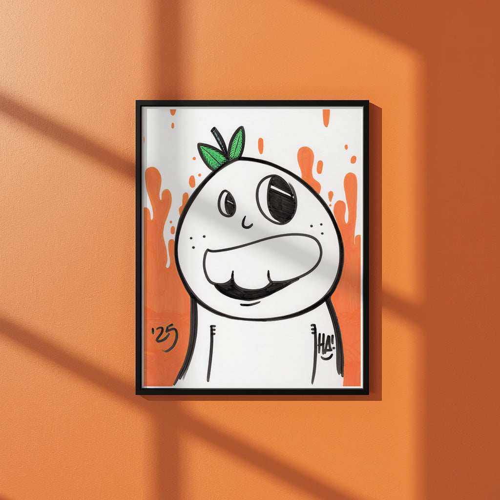 Mr Orange – Limited Edition Art Print (Unframed)