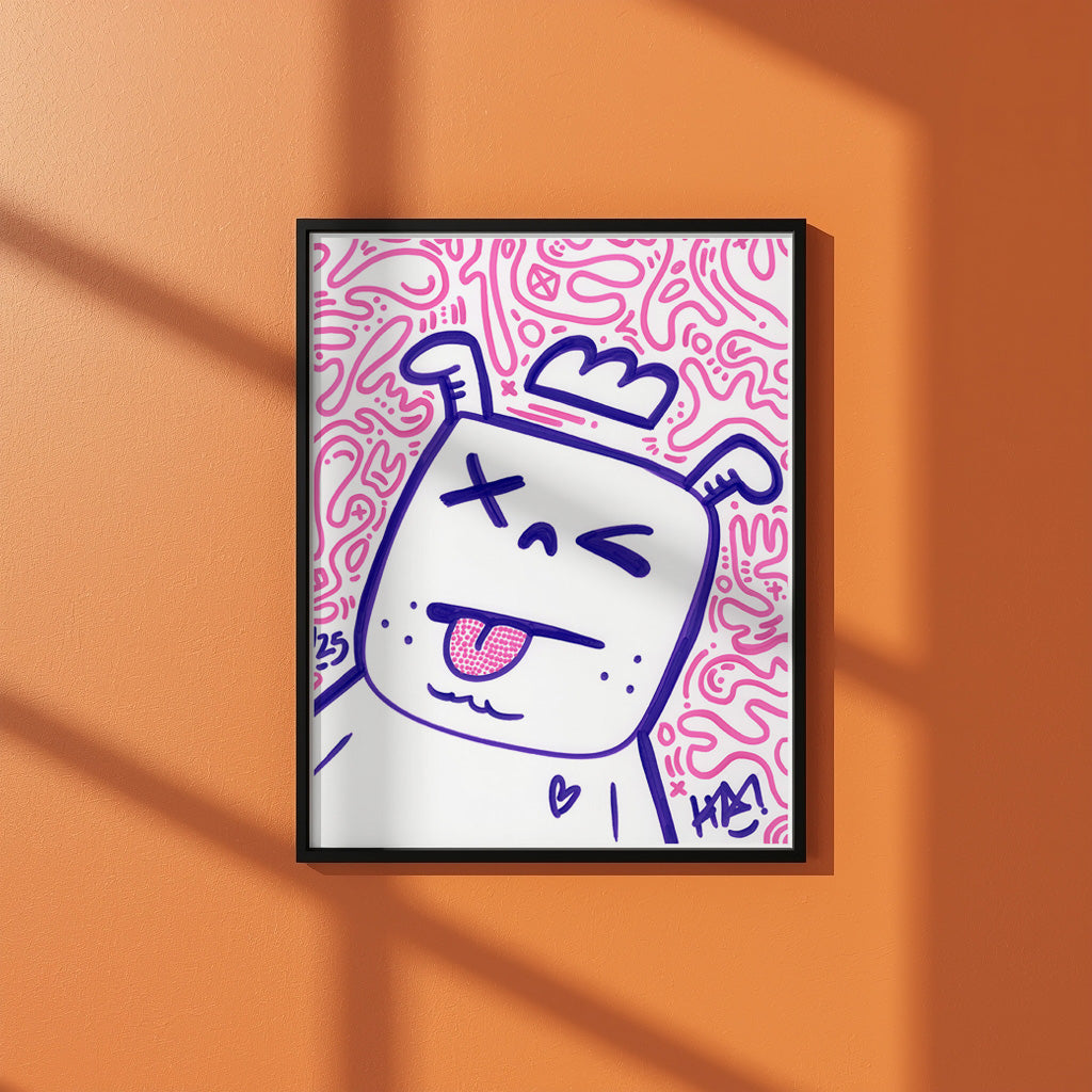 ダニー – 限定版アートプリント（フレームなし）