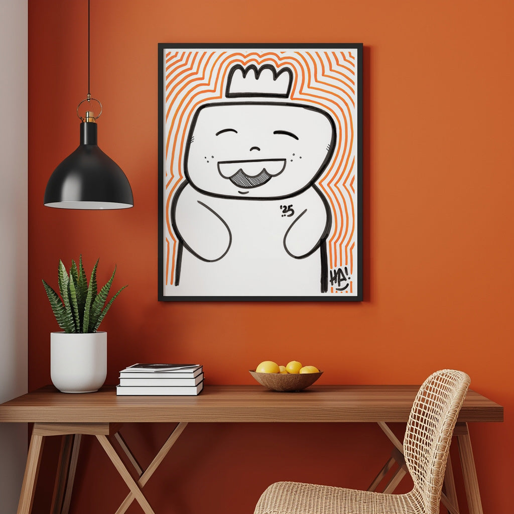 Mr Joy – Limited Edition Art Print (Unframed)