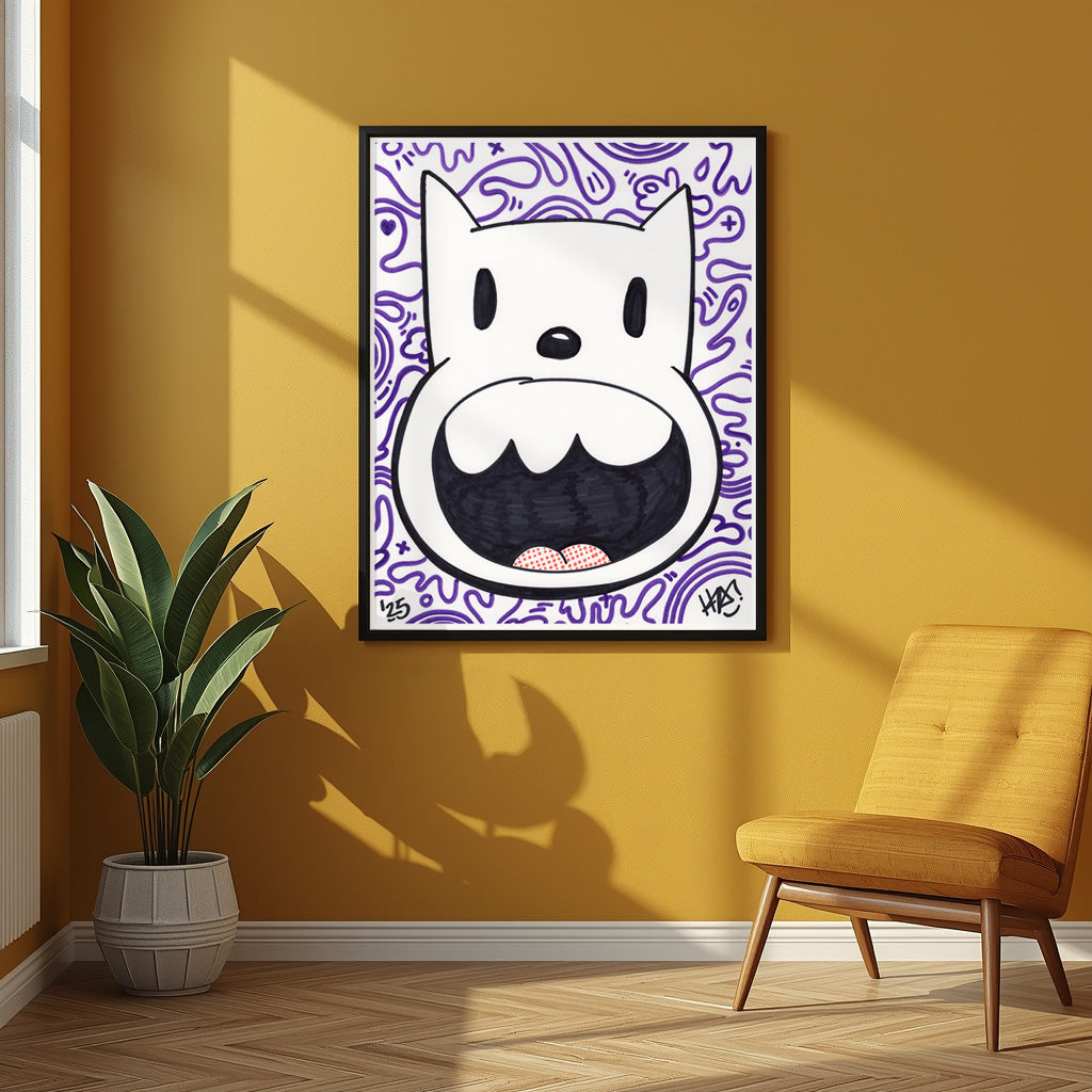 Sebas – Limited Edition Art Print (Unframed)